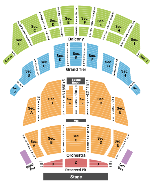 Altria Theater Hell's Kitchen Seating Chart
